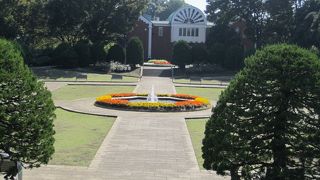 美しく整備されている公園