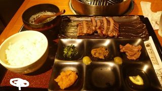 仙台名物、牛タンを東京駅で