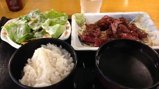 立ち食いのお値打ちランチ