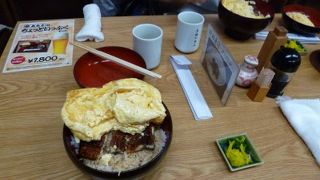 京都　「京極　かねよ」　鰻蒲焼と、出汁巻き卵のコラボレーション。