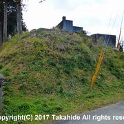 益田氏の住居跡