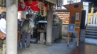 スゴい！　水掛不動さんのパワー!【　法善寺　】