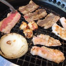 お肉たっぷりと