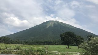 みるくの里から見る大山