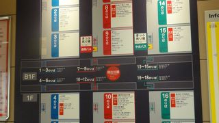 各地へ高速バスあり