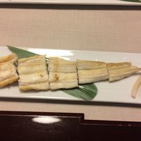 夕飯 穴子のフルコース 穴子の白焼き