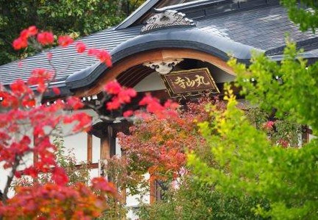 紅葉の寺なんですけど誰も振り向かないのが不思議