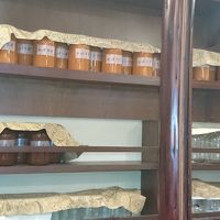 ジャムは手作りのようです。