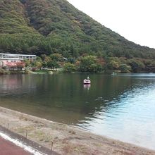 みずう湖から見た全景。