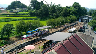 トロッコ列車発着場所