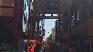 賑やかな市場通り！