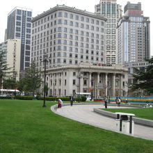 広場の風景です。