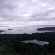 男鹿半島の展望台