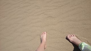 風紋がとても綺麗でした。