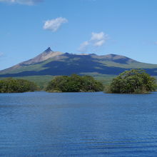 美しい山並み。
