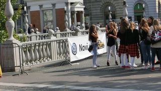 観光客がいっぱいでした