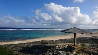 海浜公園にあるビーチ
