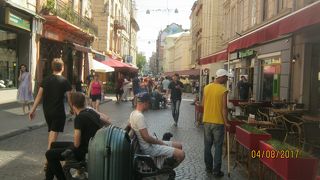 素敵な通りです。