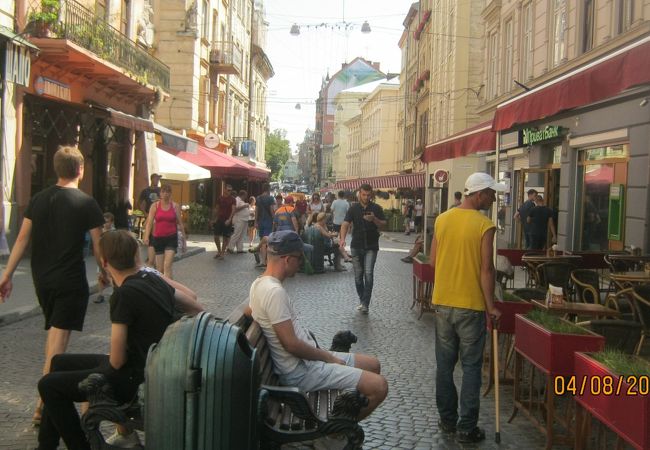 素敵な通りです。