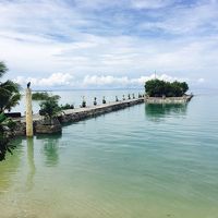 ビーチ。魚がたくさんいた。