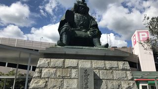 甲府駅前にあるので見逃さずに