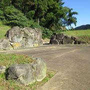 城下町の出入口でした