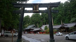 三つ巴の家紋のデザインも気になります