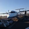 ポートランドからバンクーバー間、飛行機が小さいので機内持ち込み荷物はサイズがOKでも注意