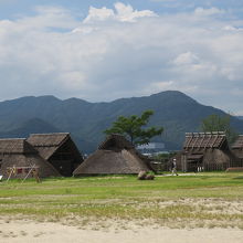 復元された建物