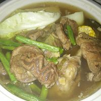 牛テールスープ　ウエイターおすすめ品。大変美味しいです。