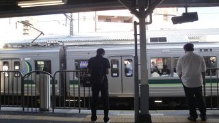 現在駅舎建て替え工事中