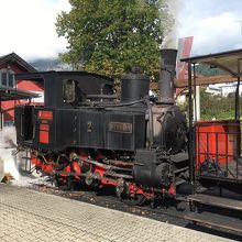 アッヘンゼー鉄道の蒸気機関車です．