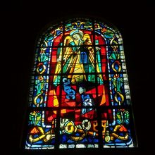 ステンドグラス。