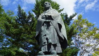 意志の強そうな面構えが印象的です。