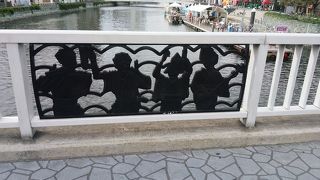 阿波おどり会館へ行く道の橋