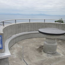 屋外の展望台は閉館後も訪問可能です