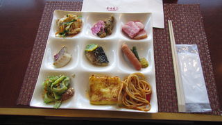 品数豊富で美味しい朝食