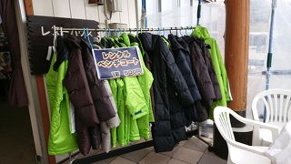 ロープウェイの待ち時間に