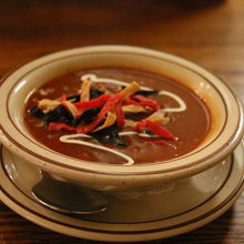 おすすめ、豆たっぷりのスープ