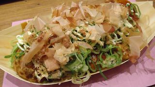 たこ焼きに舌鼓