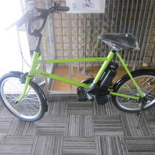 まだ始まったばかりのレンタサイクルの様子