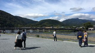 嵐山観光の起点