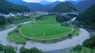 有田川の作り出した島