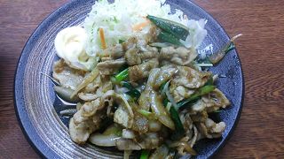 豚のしょうが焼き