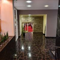 朝食会場は地下にあります