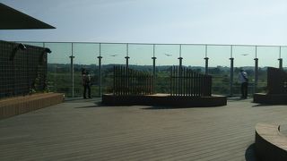 眺め良く、休憩におススメ