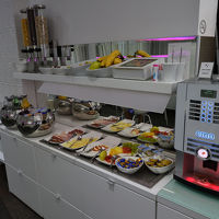 朝食ビュッフェの様子