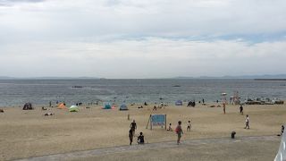 大阪近郊の海水浴場です。