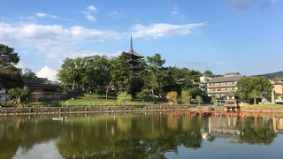 水に映る塔もいい