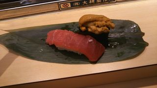 立ち食いタイプのお寿司屋さん